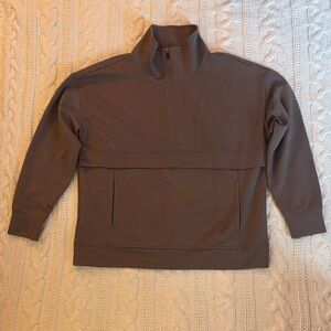 GAIAM Women’s half-zip - Brown